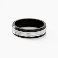 Bague Christell Acier Blanc