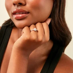 Bague Chucho Or Blanc Diamant