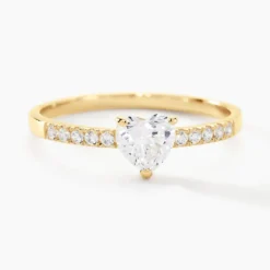 Bague Ciriaco Or Jaune Oxyde De Zirconium