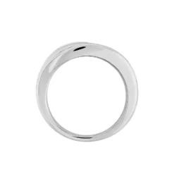 Bague Cleia Acier Blanc