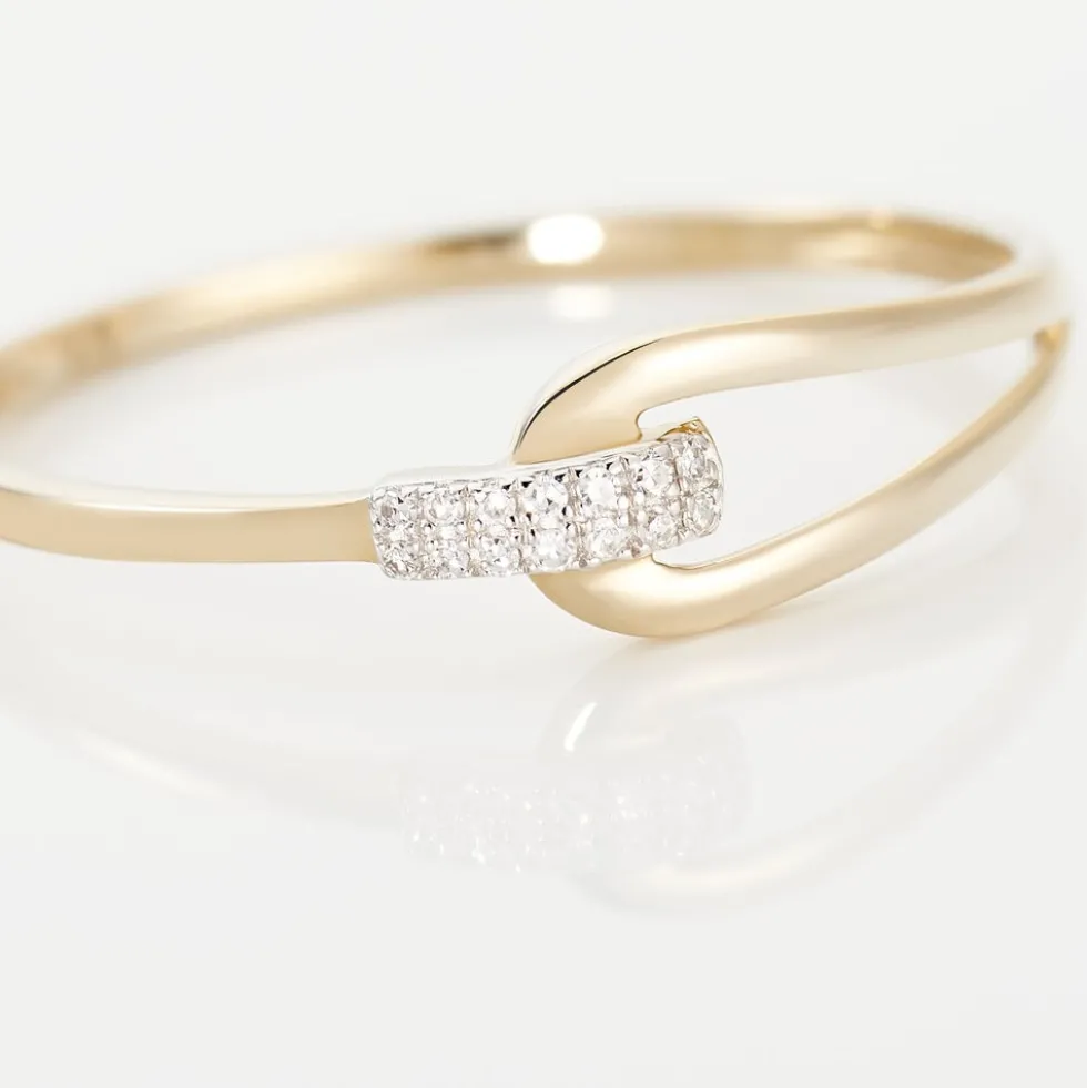 Bague Cyranna Or Jaune Diamant