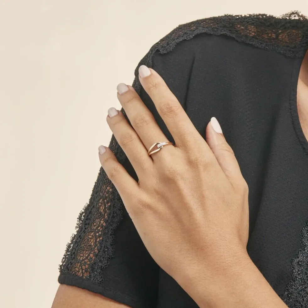 Bague Cyranna Or Jaune Diamant