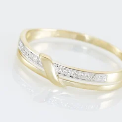 Bague Daynis Or Jaune Diamant