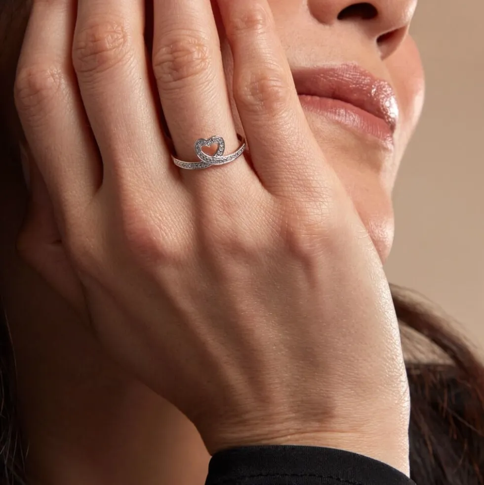 Bague Delaney Or Blanc Diamant