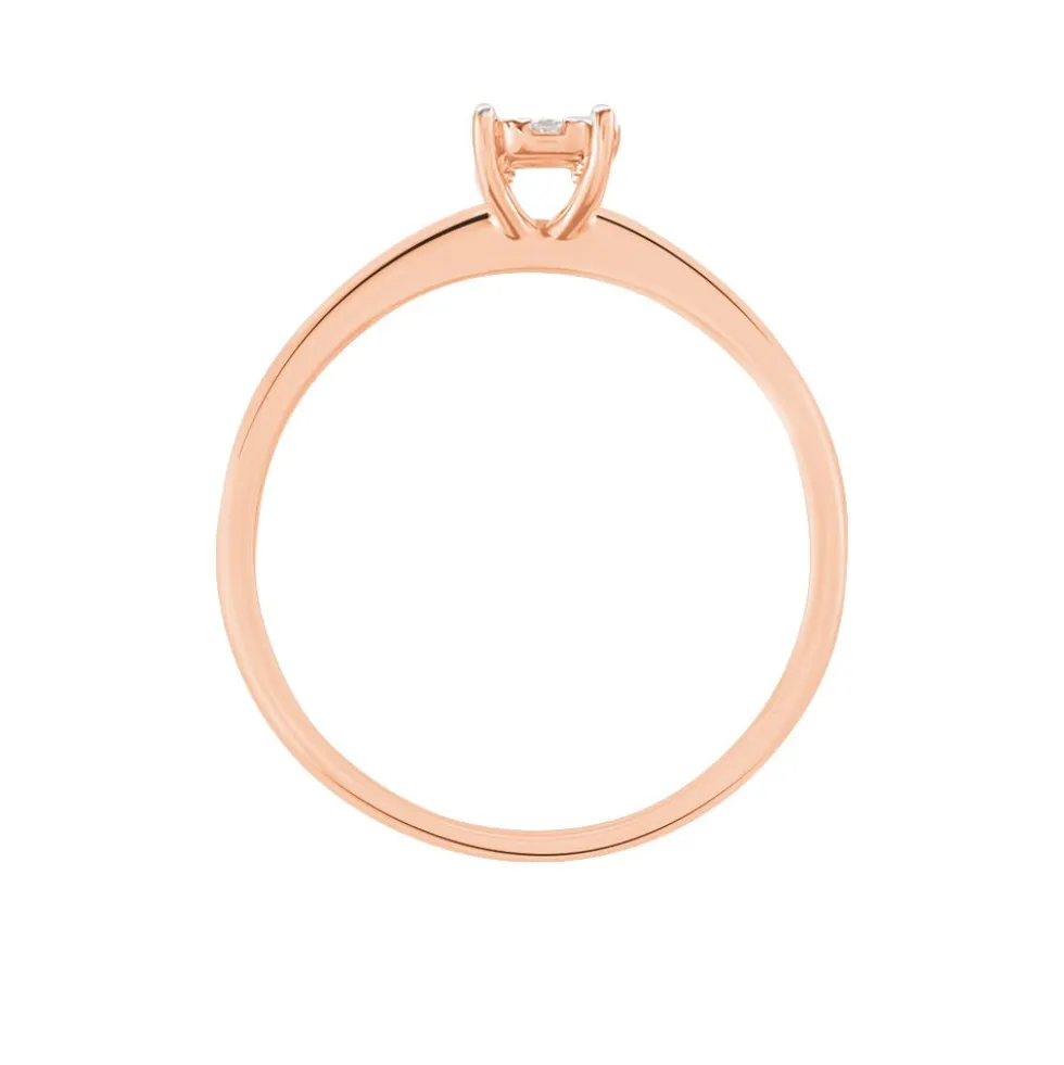 Bague Dream Or Rose Diamant
