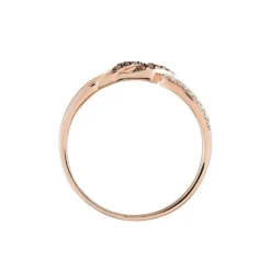 Bague Edem Or Rose Diamant