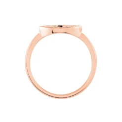 Bague Eldia Argent Rose Oxyde De Zirconium