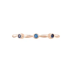 Bague Ellena Argent Rose Oxyde De Zirconium