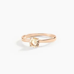 Bague Elyana Argent Rose Oxyde De Zirconium