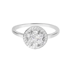 Bague Eryne Argent Blanc Oxyde De Zirconium