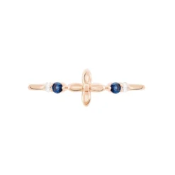 Bague Esia Argent Rose Oxyde De Zirconium