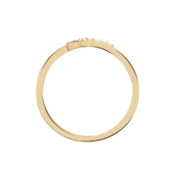 Bague Fatos Plaqué Or Jaune Oxyde De Zirconium