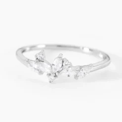 Bague Feeria Argent Blanc Oxyde De Zirconium