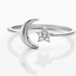 Bague Feeria Argent Blanc Oxyde De Zirconium