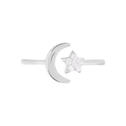 Bague Feeria Argent Blanc Oxyde De Zirconium