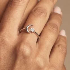 Bague Feeria Argent Blanc Oxyde De Zirconium