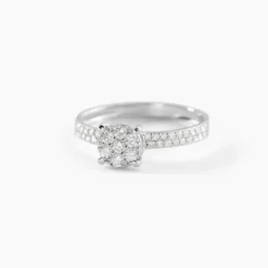 Bague Frika Or Blanc Diamant