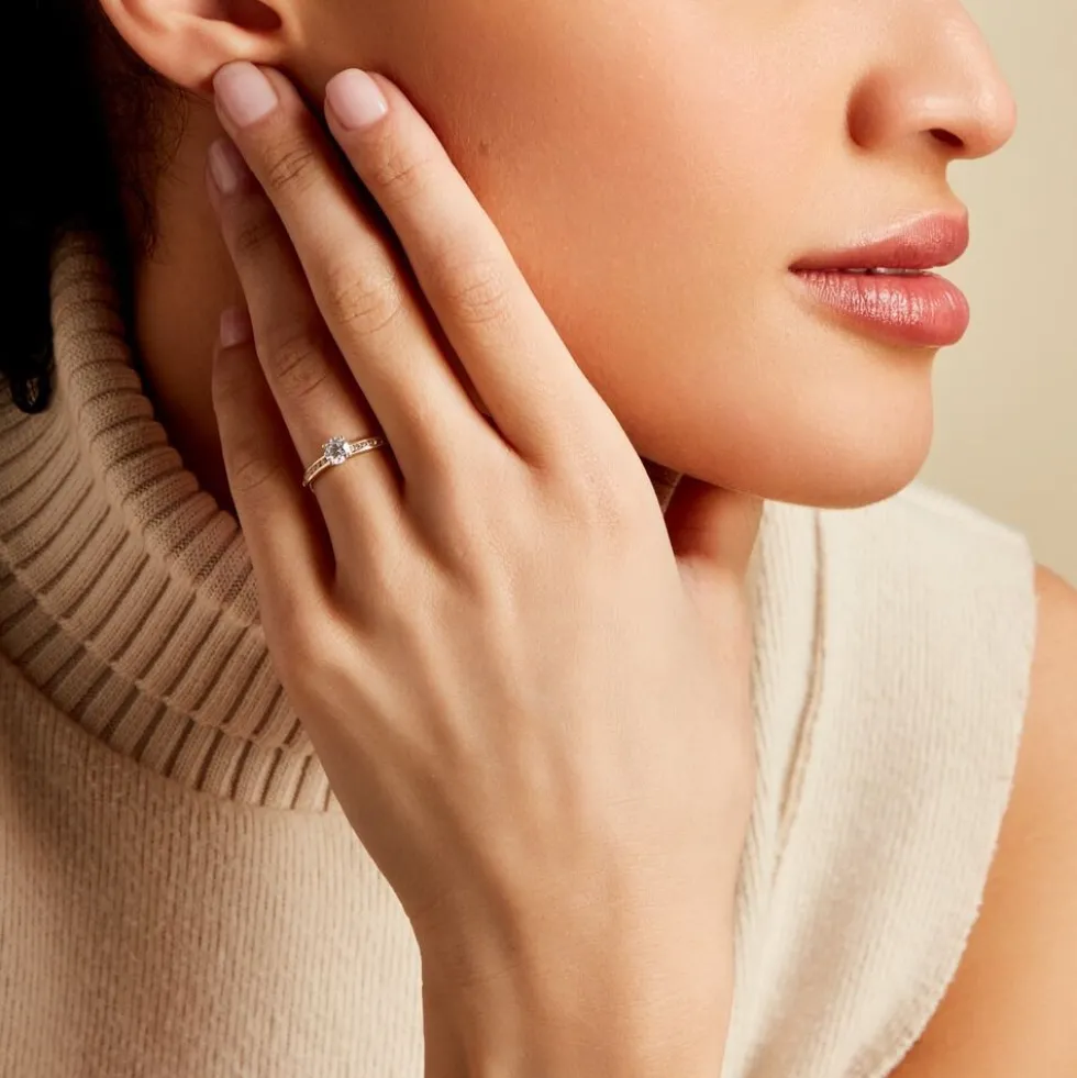 Bague Harem Or Jaune Oxyde