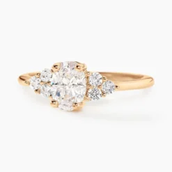 Bague Inara Plaqué Or Doré Oxyde De Zirconium
