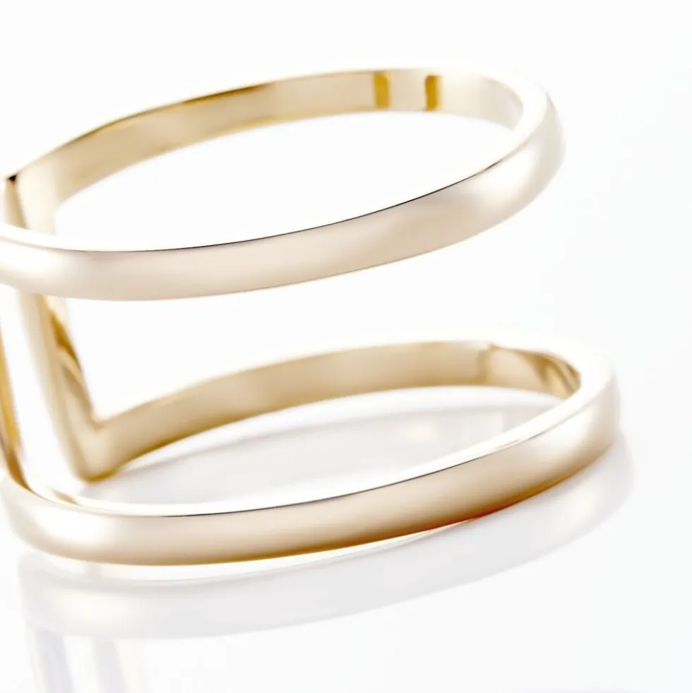 Bague Jennyfera Plaqué Or Jaune