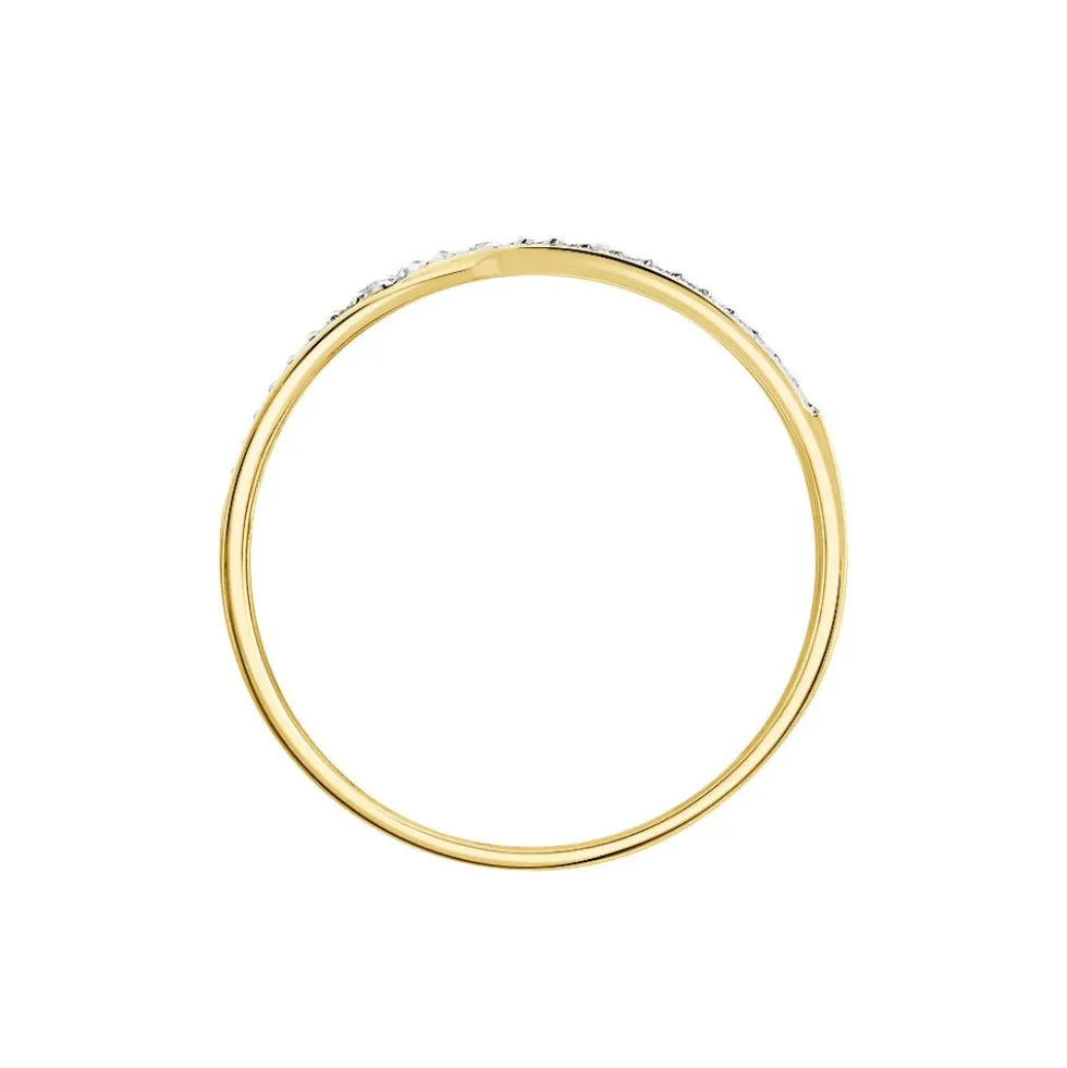 Bague Joassine Or Jaune Diamant