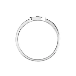 Bague Josue Argent Blanc Oxyde De Zirconium