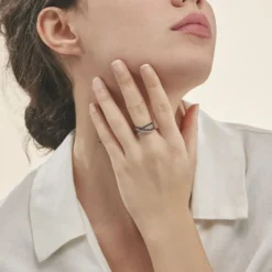 Bague Julianne Or Blanc Diamant
