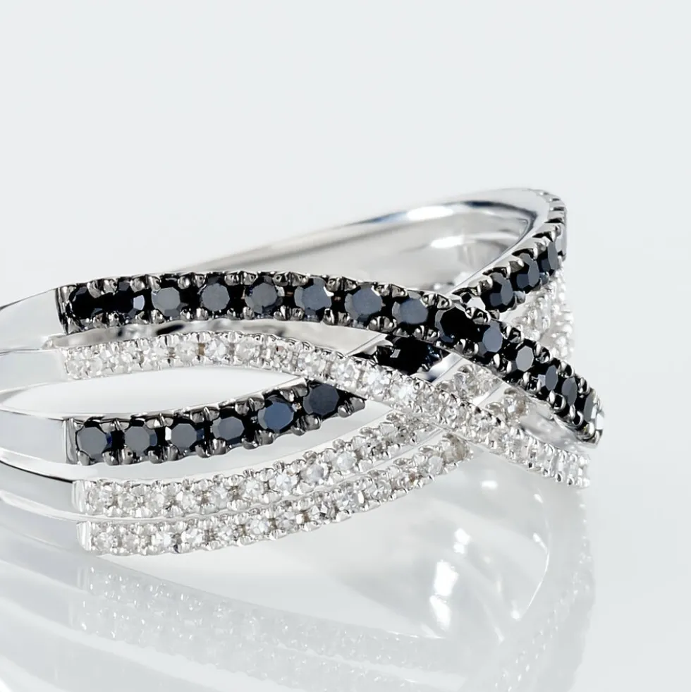 Bague Julianne Or Blanc Diamant
