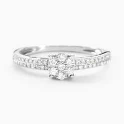 Bague Julia Or Blanc Diamant