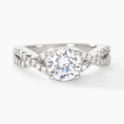 Bague Karin Argent Blanc Oxyde De Zirconium