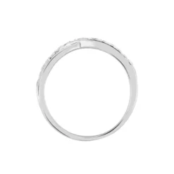 Bague Kassandre Argent Blanc Oxyde De Zirconium