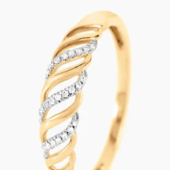Bague Kausalya Or Jaune Diamant