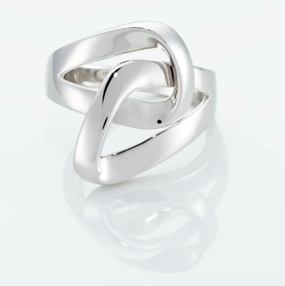 Bague Kim-ly Argent Blanc