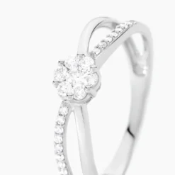 Bague Kuta Or Blanc Diamant