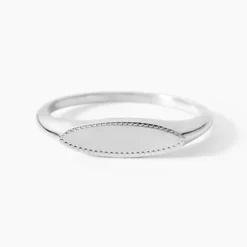 Bague Lilibeth Argent Blanc