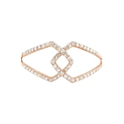Bague Lisa Or Rose Diamant