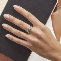 Bague Lola Or Blanc Diamant