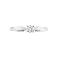 Bague Louisanna Or Blanc Diamant