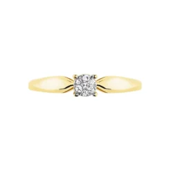 Bague Louisanna Or Jaune Diamant