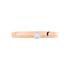 Bague Lou Or Rose Diamant