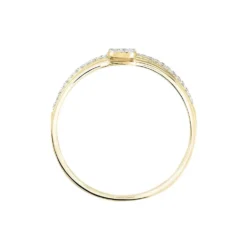 Bague Maellys Or Jaune Diamant