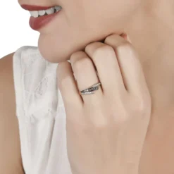 Bague Maelys Or Rose Diamant