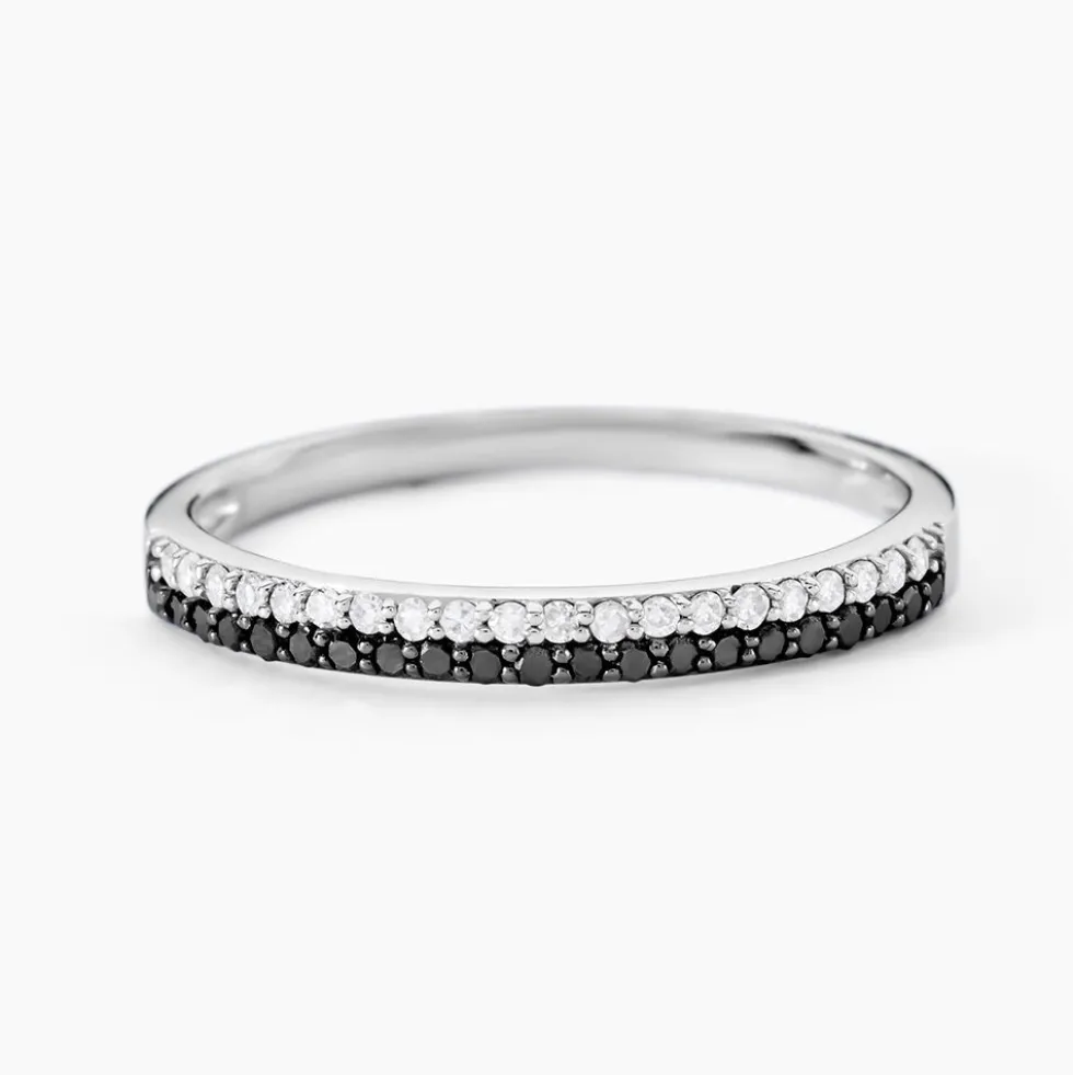 Bague Maissara Or Blanc Diamant