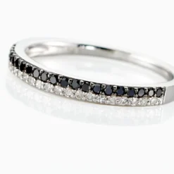 Bague Maissara Or Blanc Diamant