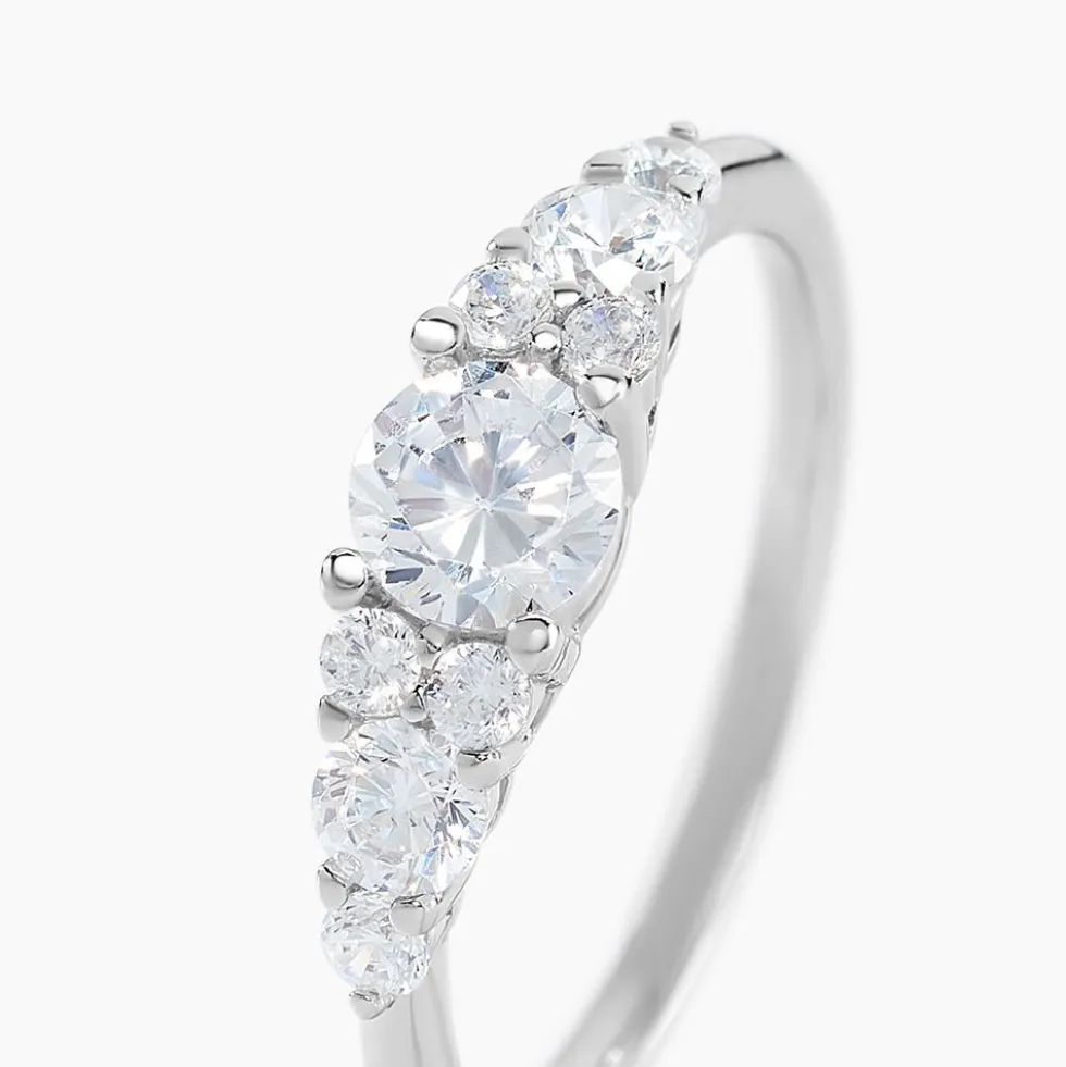 Bague Maiwen Argent Blanc Oxyde De Zirconium
