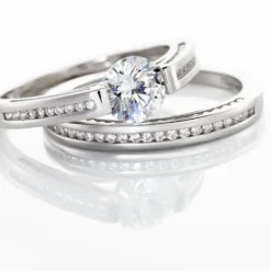 Bague Malou Argent Blanc Oxyde De Zirconium