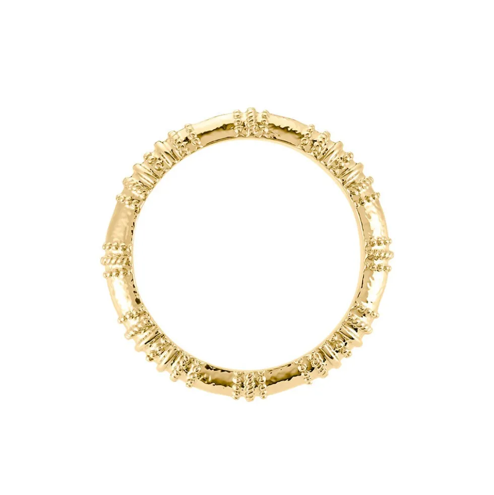 Bague Manua Plaqué Or Jaune