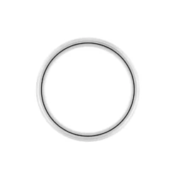 Bague Margalith Acier Blanc