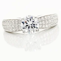 Bague Marilyn Argent Blanc Oxyde De Zirconium