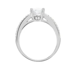 Bague Marilyn Argent Blanc Oxyde De Zirconium